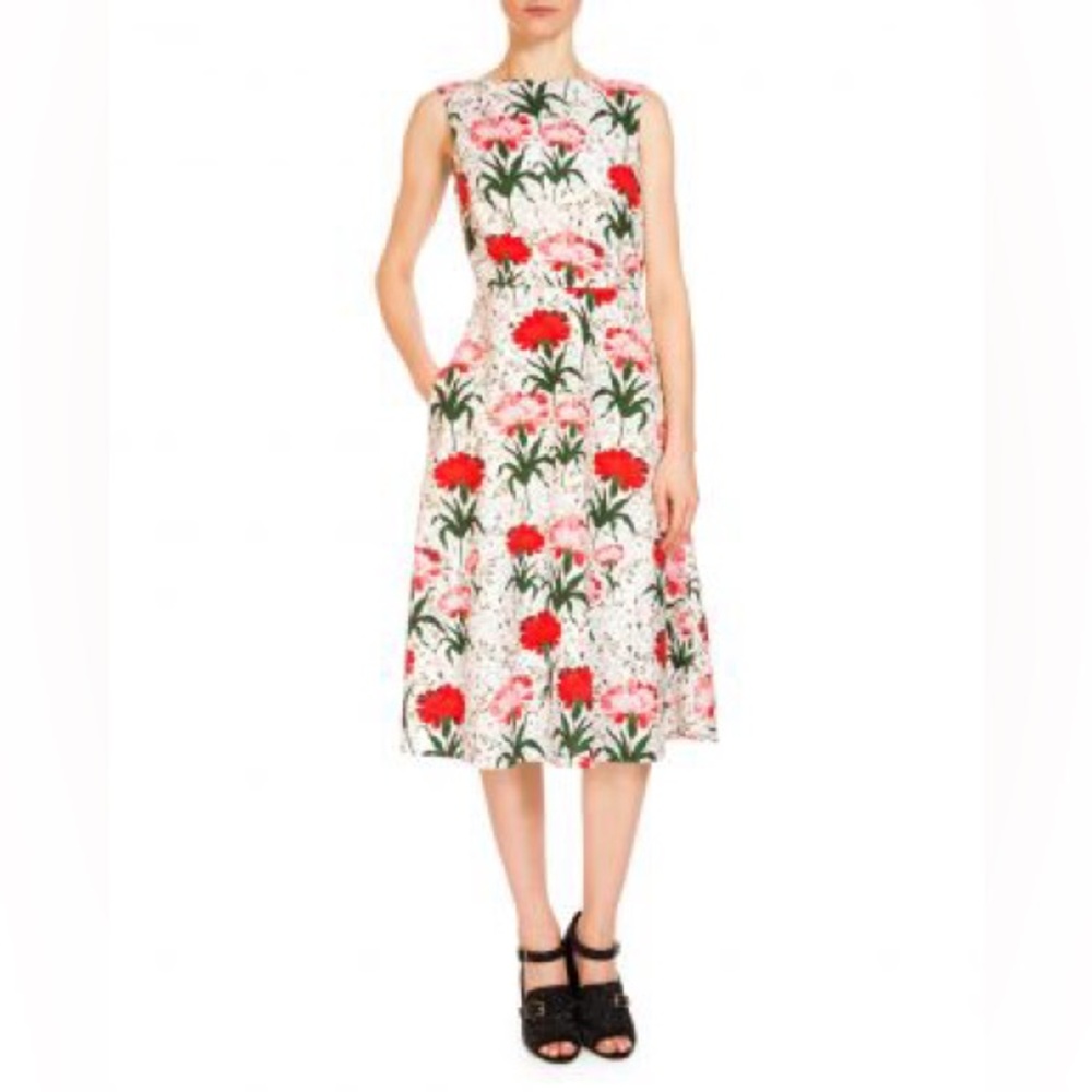 Erdem Floral Midi Dress